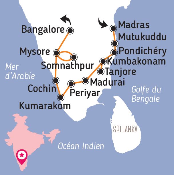 Circuit En Inde Du Sud