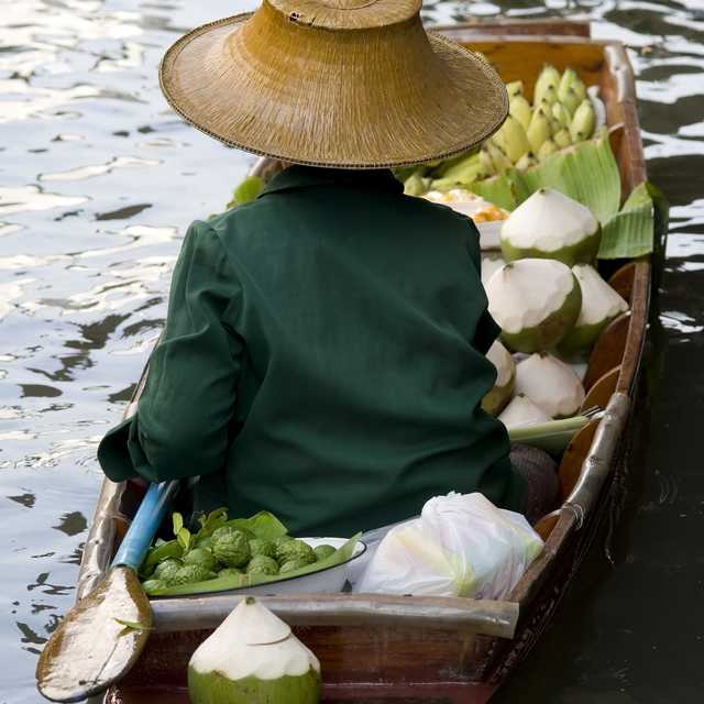 Voyage en Thaïlande - Marché flottant